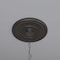 Ekena Millwork Berkshire PVC Medallion (Canopies up to 7"), 16"OD x 3 1/2"ID x 1"P, Metallic Weathered Steel CMP16BEDST - alternate 10